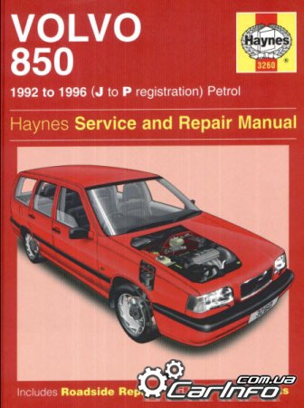 Volvo 850 1992 to 1996Haynes Service and Repair Manual