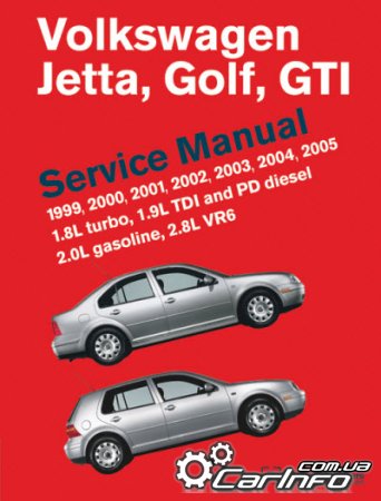  Jetta, Golf, GTI 1999-2005 Service Manual     