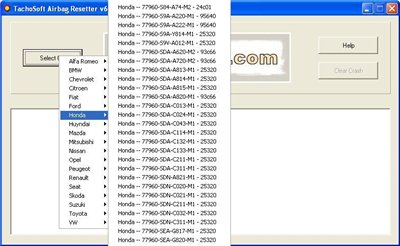 TachoSoft Airbag Resetter v6.4